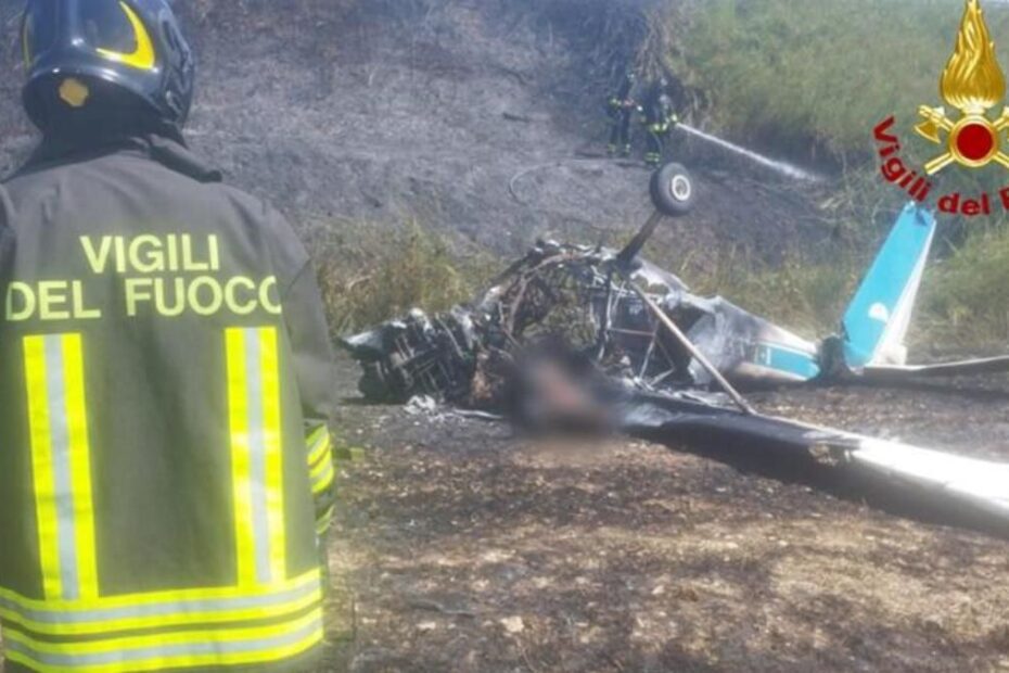 Aereo ultraleggero precipitato a Terni: ci sono due vittime