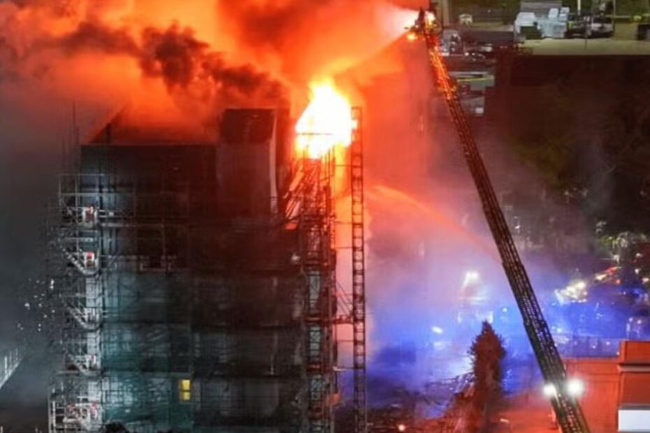 Incendio terribile a Dagenham, Londra: 2 feriti