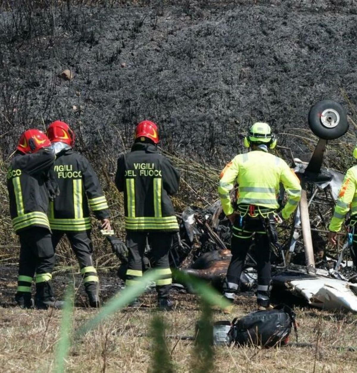 aereo ultraleggero precipitato terni