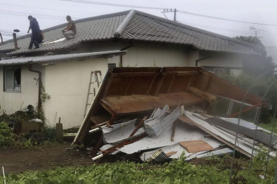 Dramma in Giappone, il tifone Shanshan fa morti e distruzione