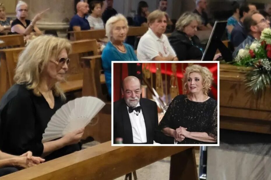 iva zanicchi funerali compagno fausto pinna