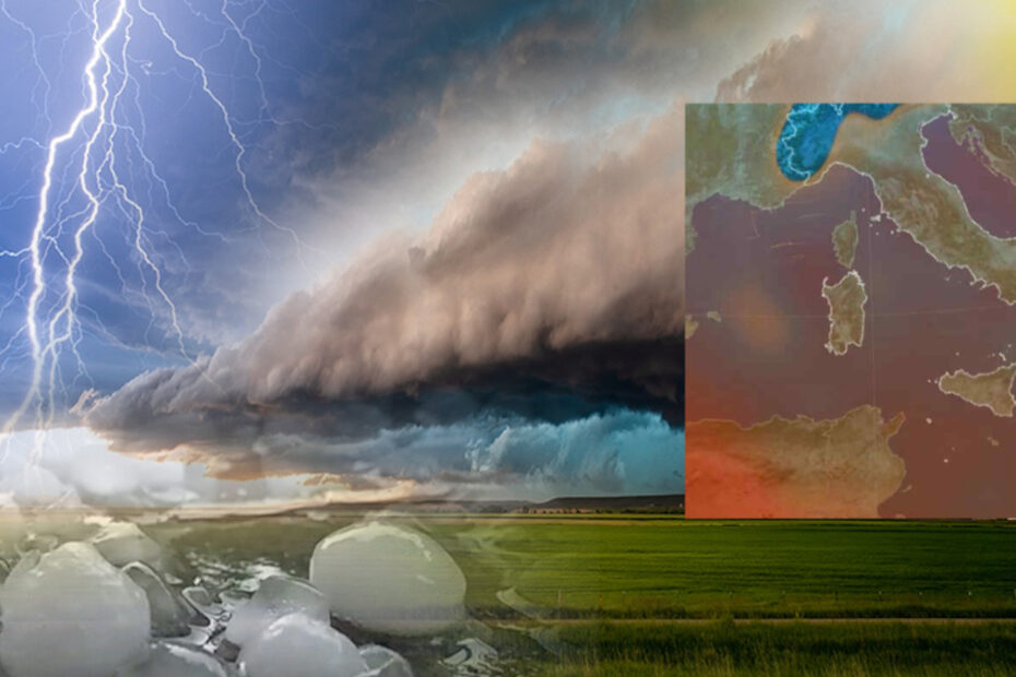 Meteo Italia, a fine agosto arrivano temporali e grandine