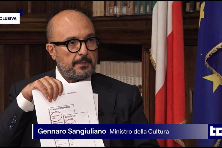Gennaro Sangiuliano Maria Rosaria Boccia