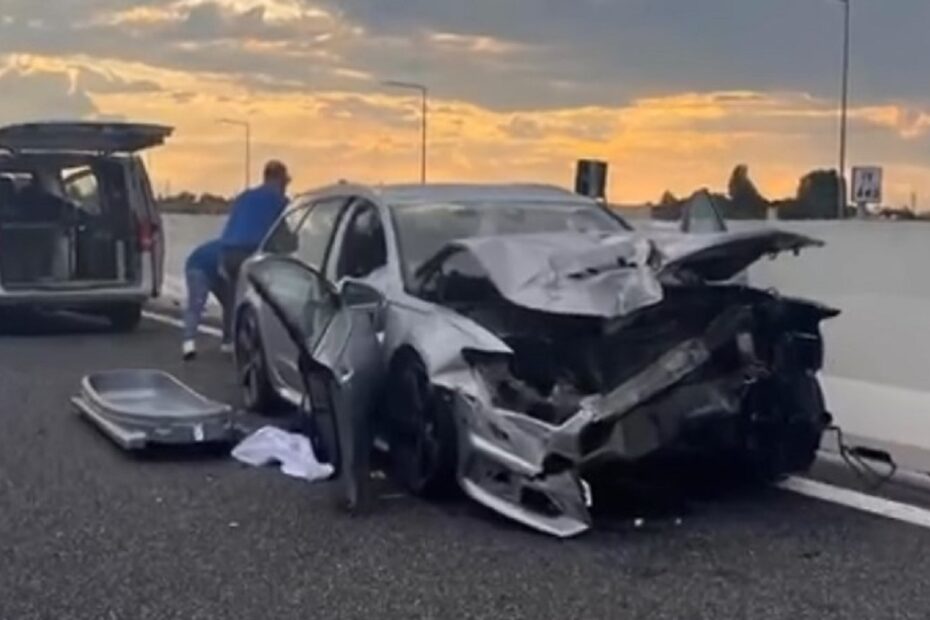 Incidente A4 morti padre e figlio giovedì 19 settembre