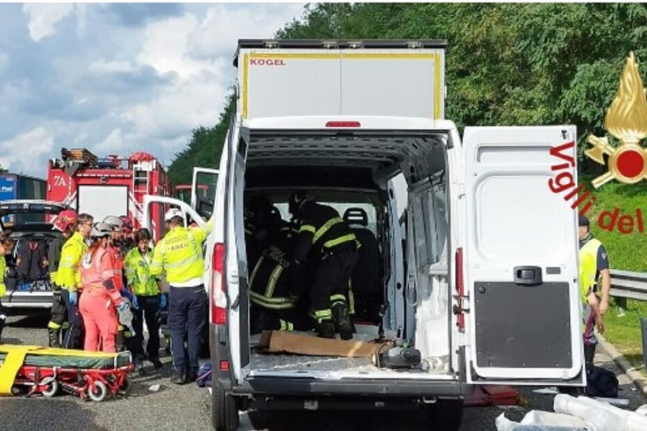 Incidente a9 morto 63enne oriano Boccalini