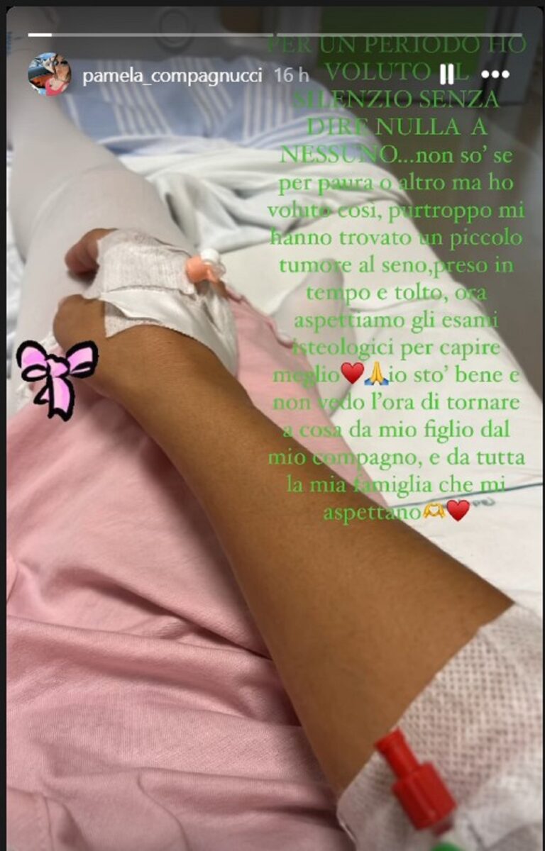 ex corteggiatrice Uomini e Donne tumore