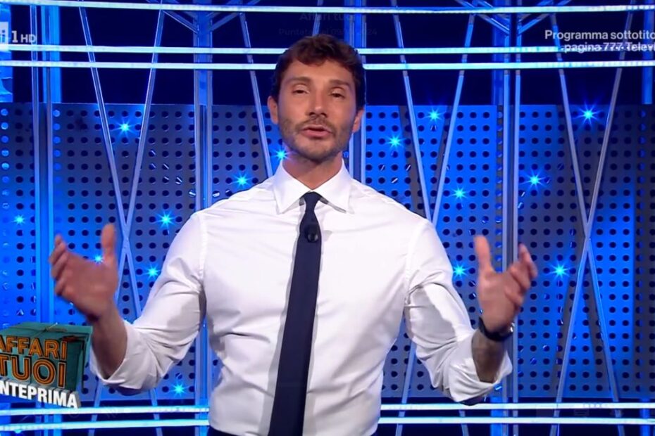 Affari Tuoi Stefano De Martino Stop