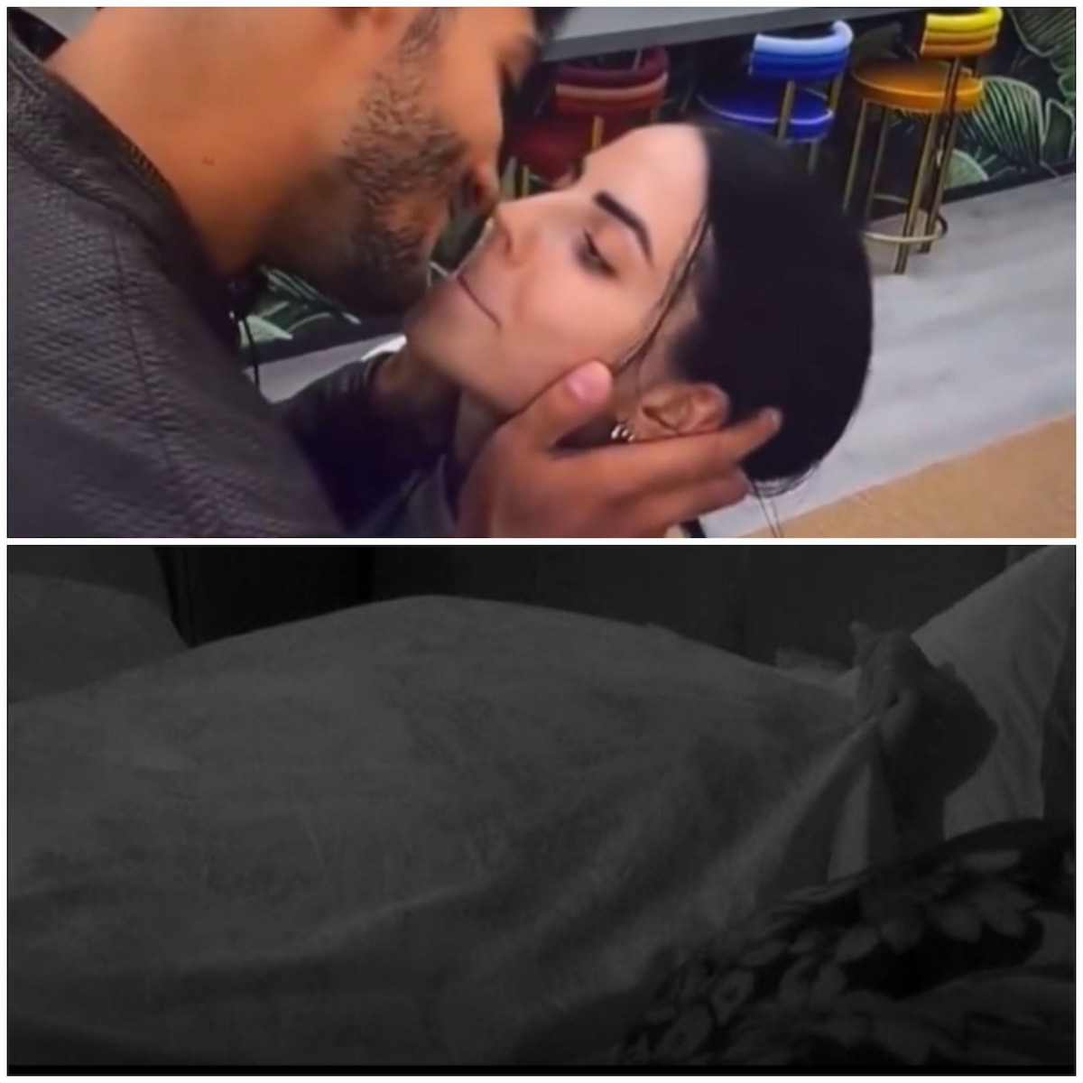 Grande Fratello, Shaila si infila nel letto di Javier, poi il commento alle amiche Non è la Rai