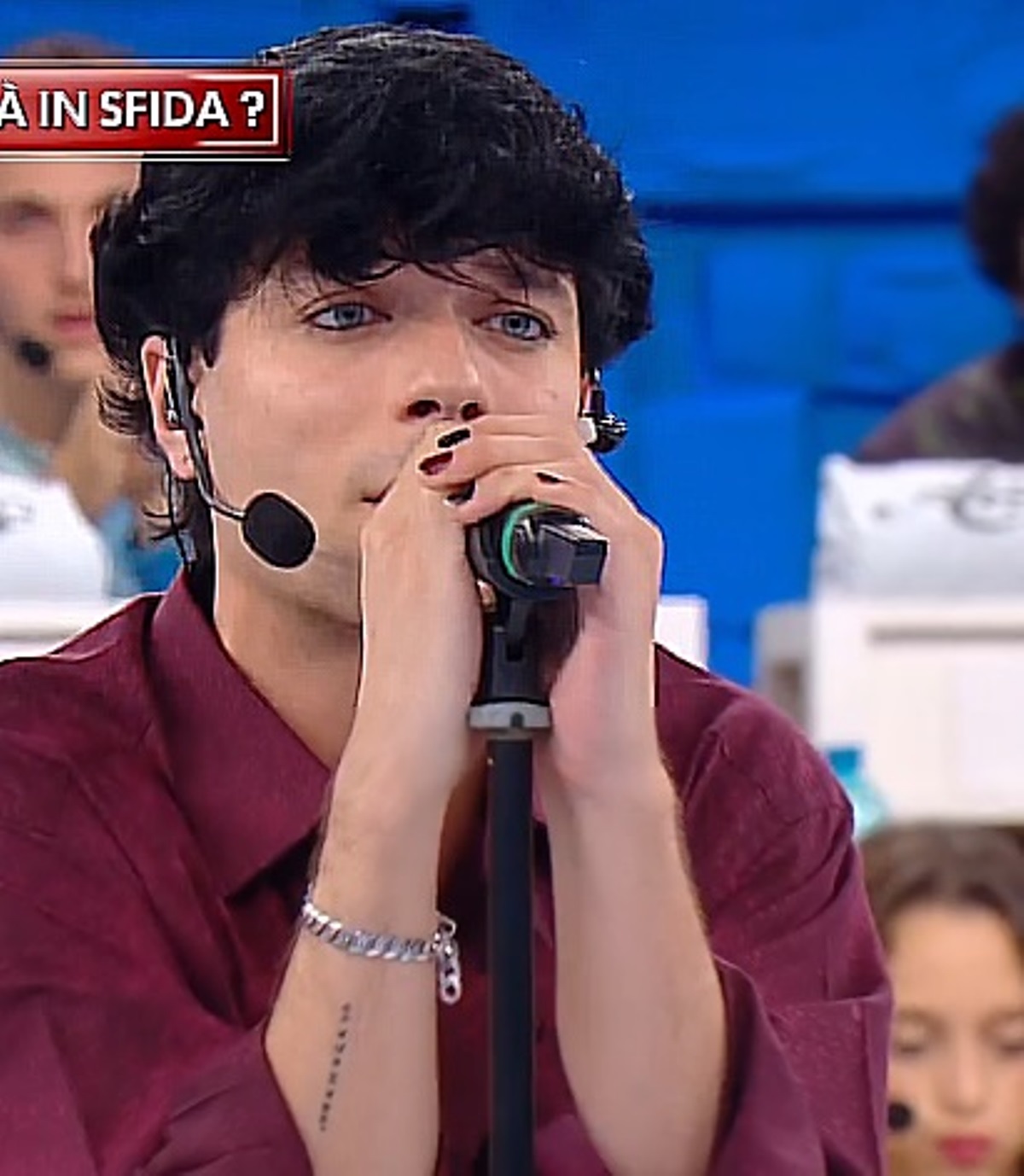 trigno amici bacia modella video