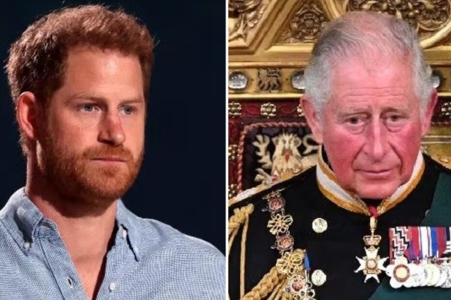 principe harry smacco papà carlo