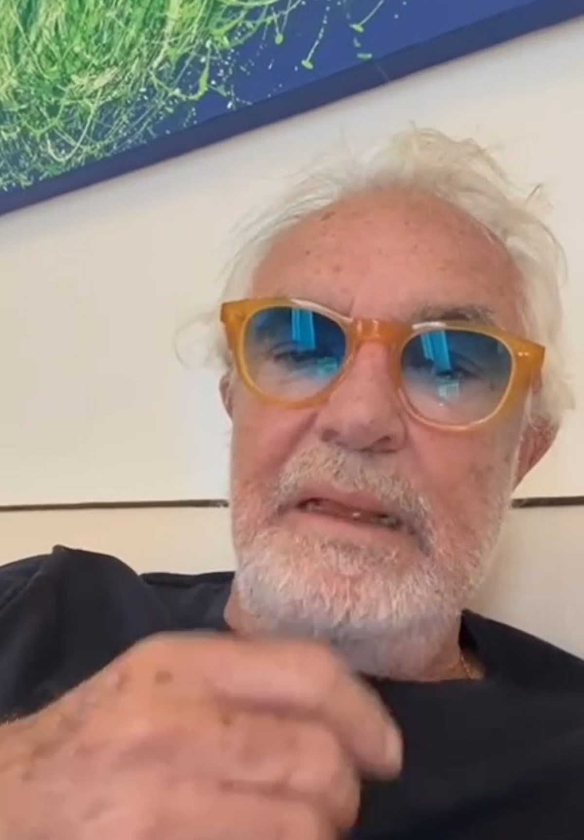 funerali papa selfie flavio briatore critiche
