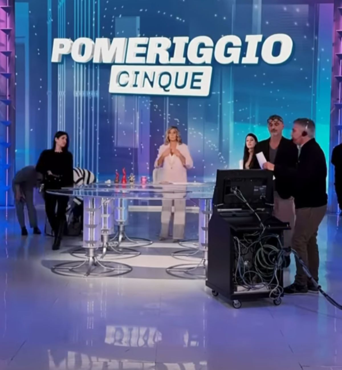 Myrta Merlino Pomeriggio Cinque