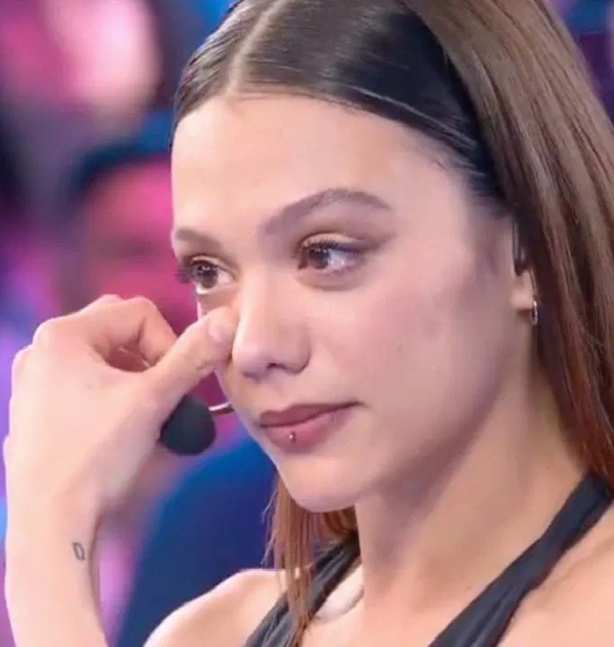 amici chiara eliminata prime parole trigno