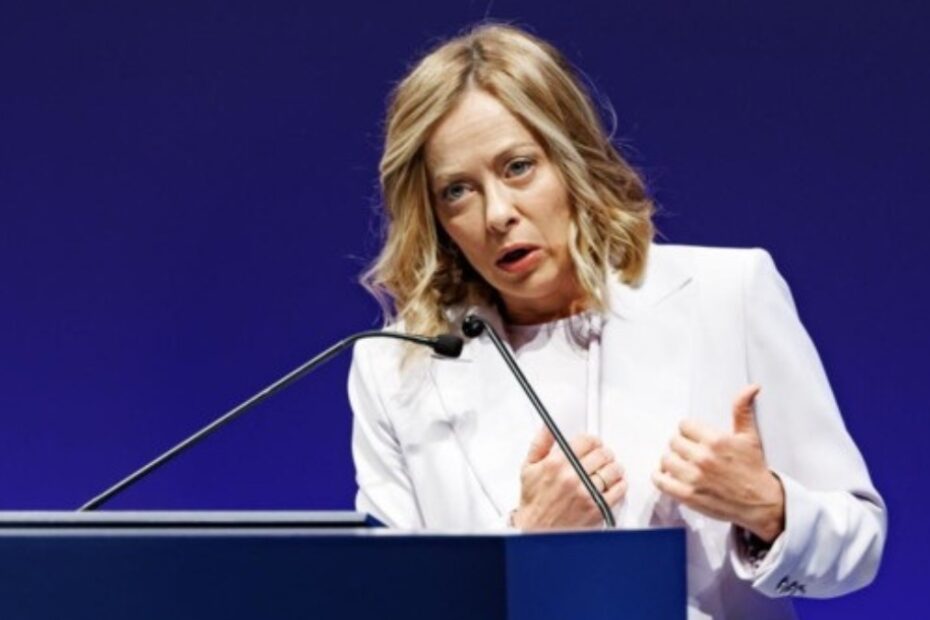 giorgia meloni confindustria dazi ue