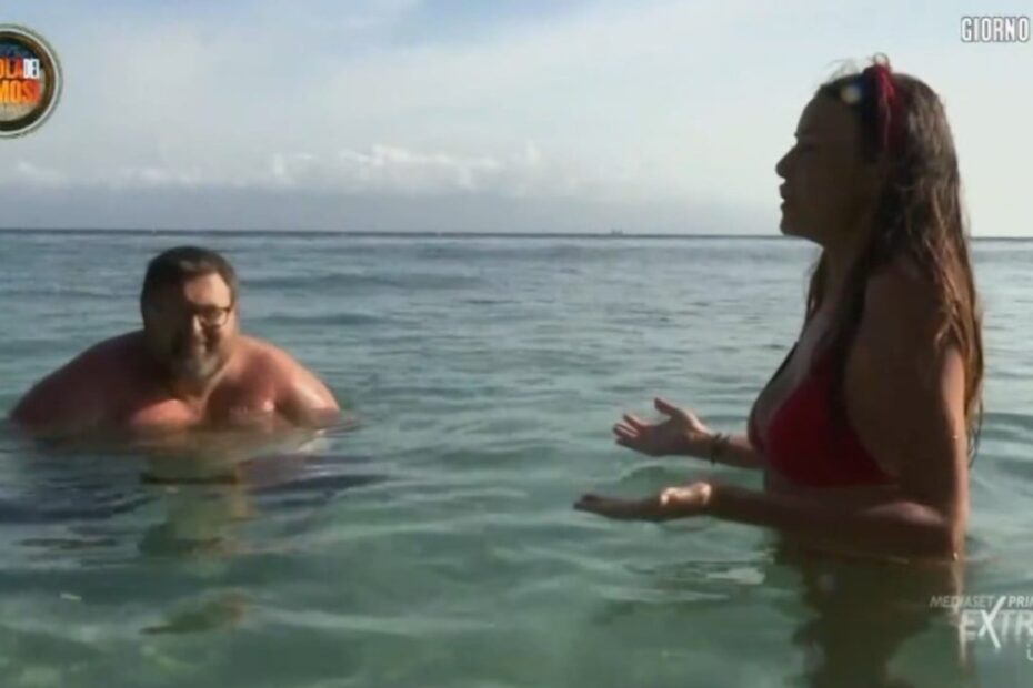 isola famosi mario adinolfi alessia fabiani