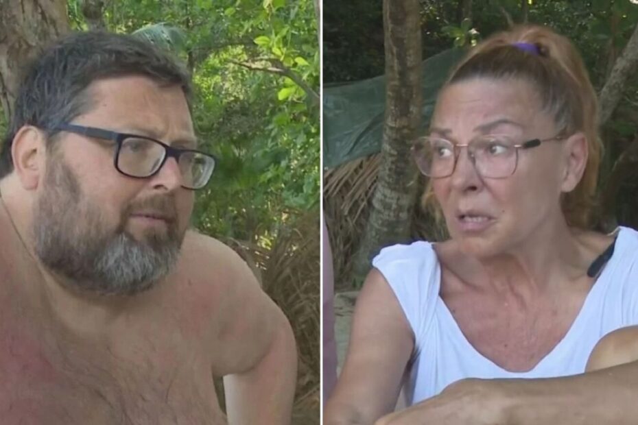 isola famosi patrizia rossetti contro mario adinolfi