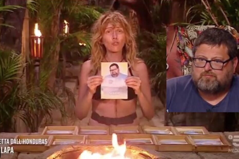 Isola dei Famosi, la nomination di Loredana Cannata a Mario Adinolfi