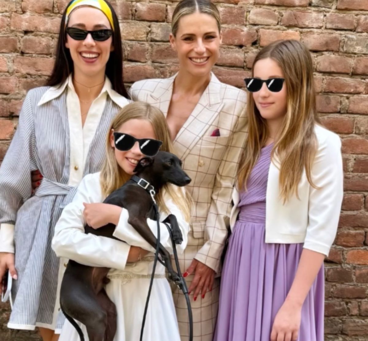 Michelle Hunziker Comunione Figlia Celeste