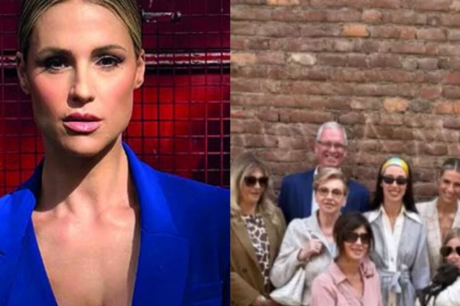 Michelle Hunziker Comunione Figlia Celeste