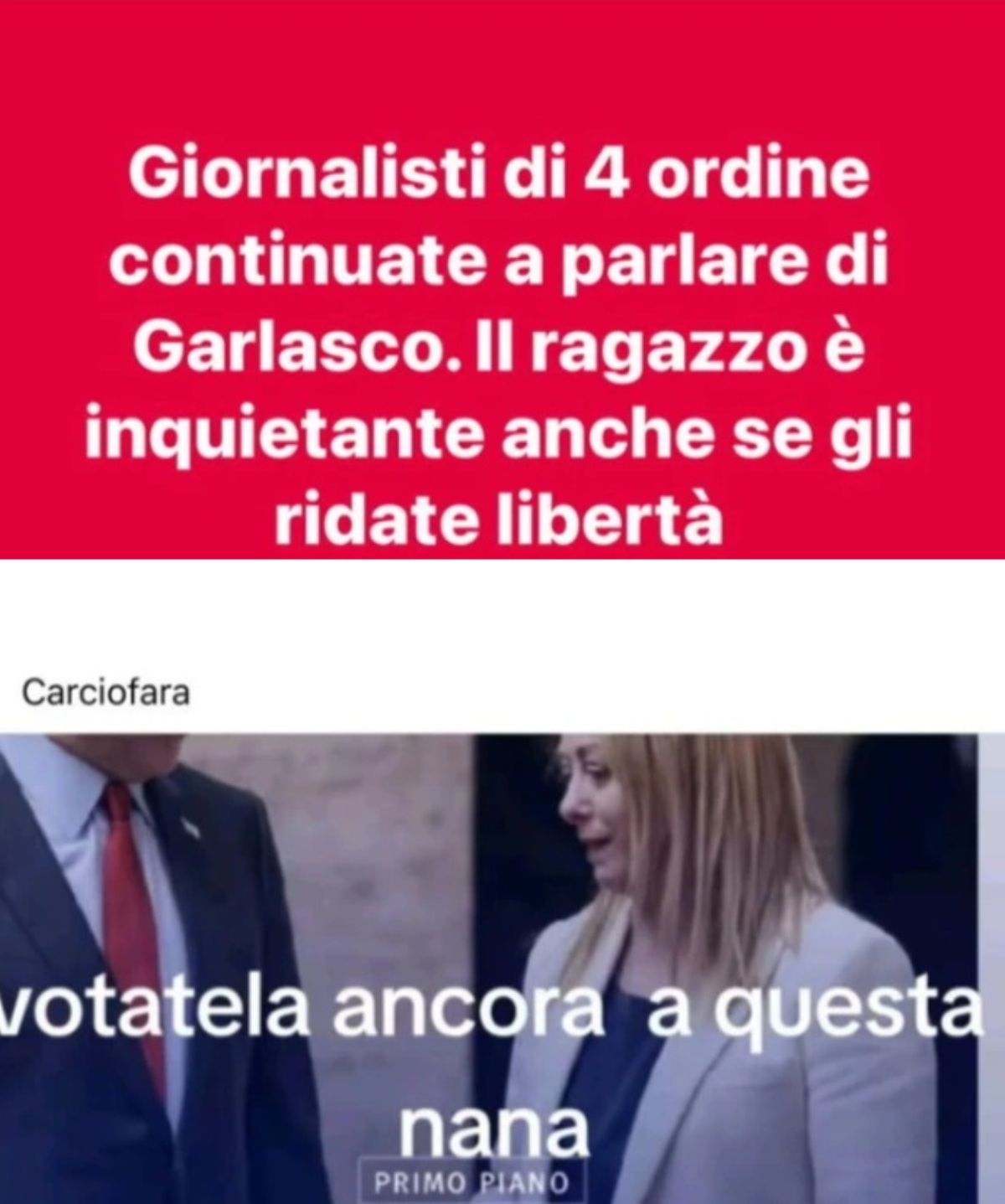 giorgia meloni insulti social