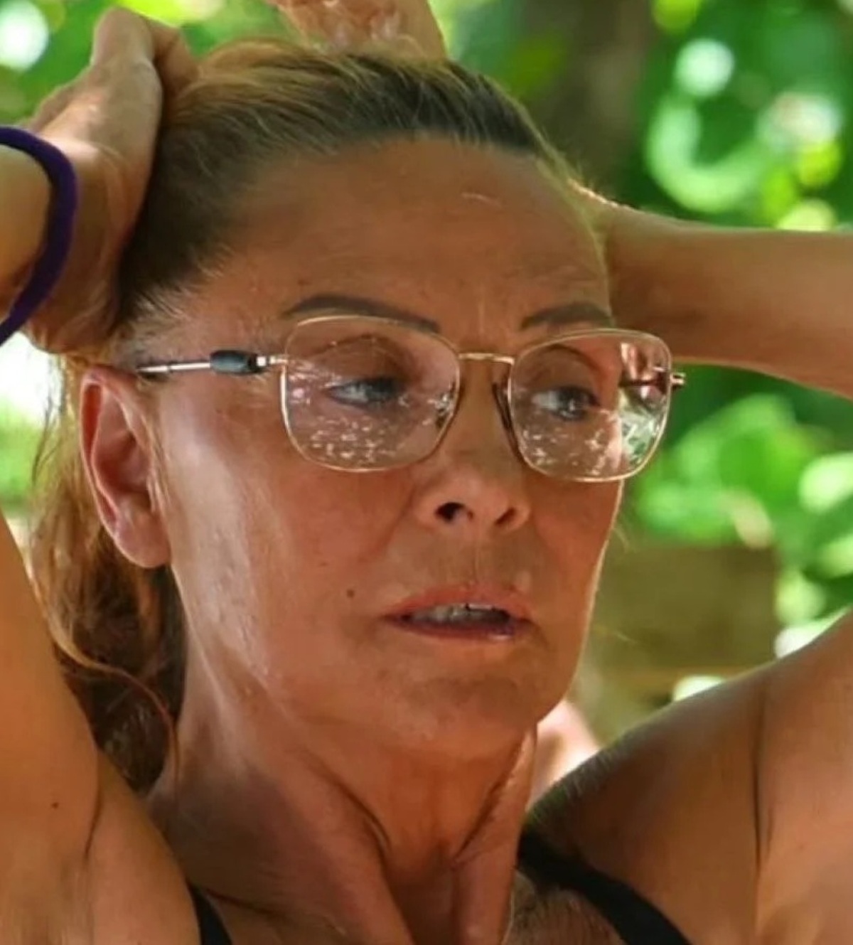 isola famosi cristina lacrime crollo