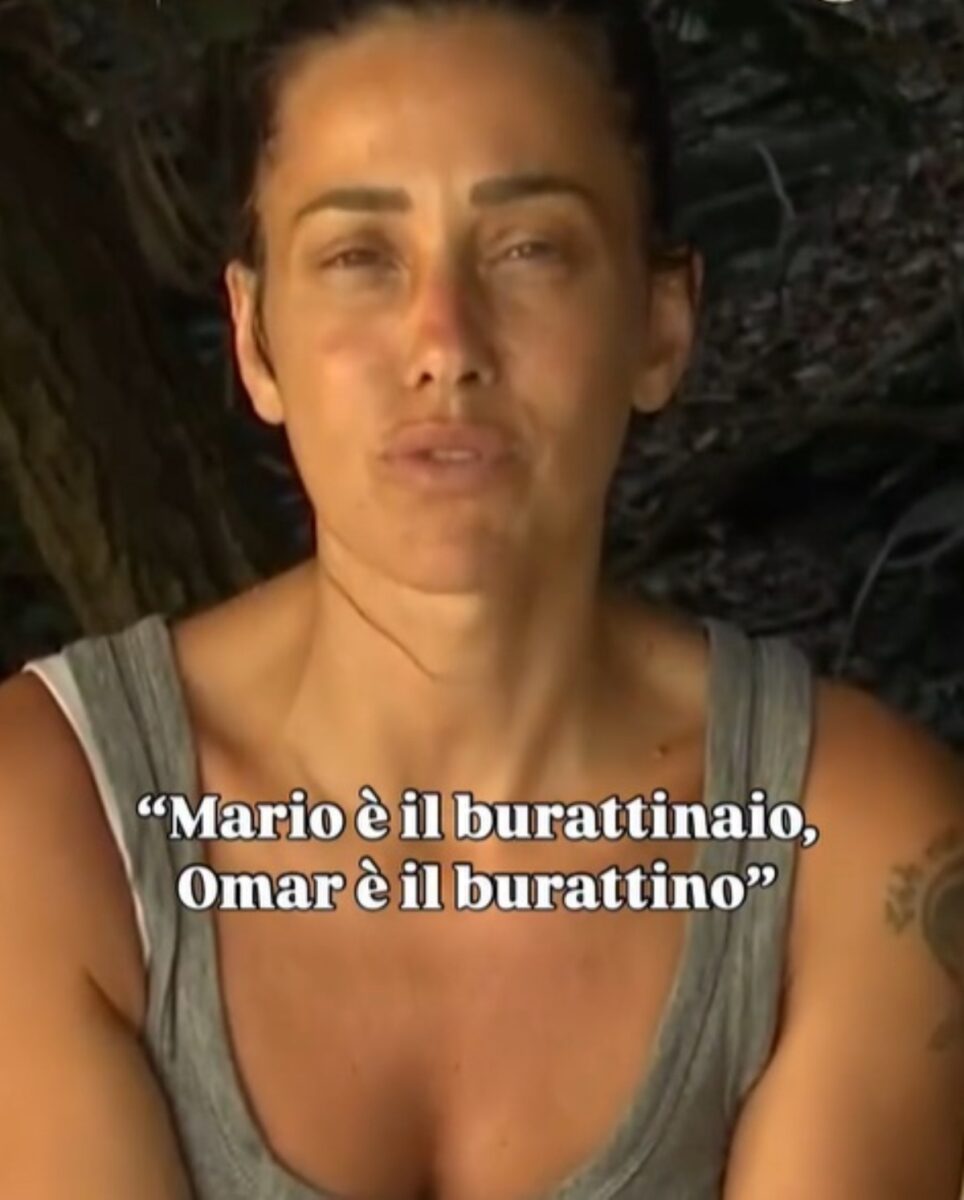 isola famosi tensione mario teresanna