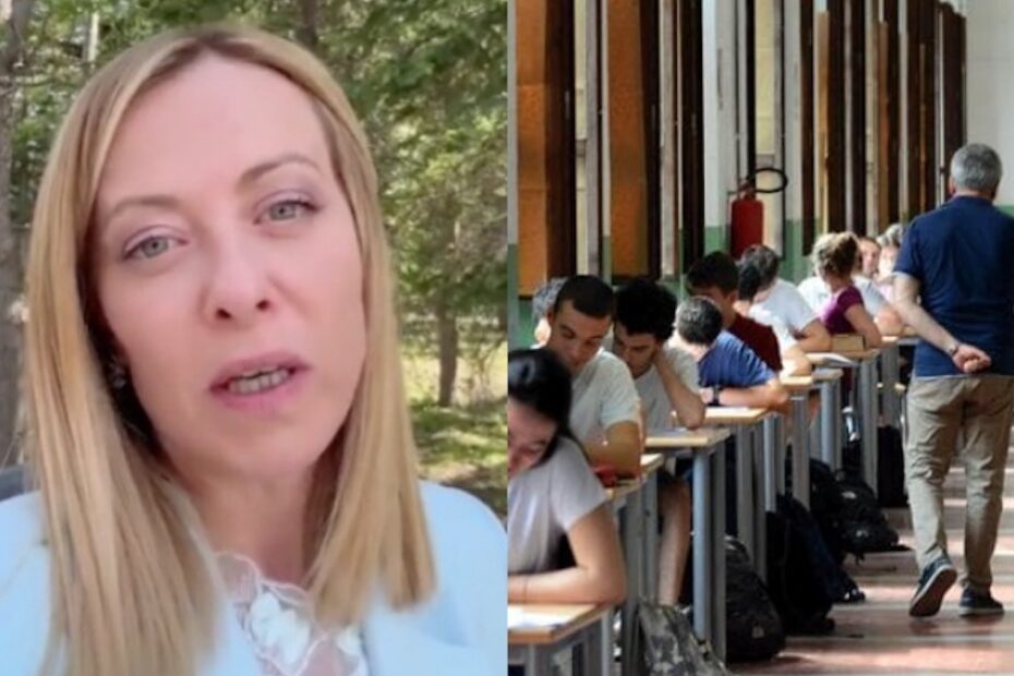 Maturità 2025, il messaggio della premier Giorgia Meloni