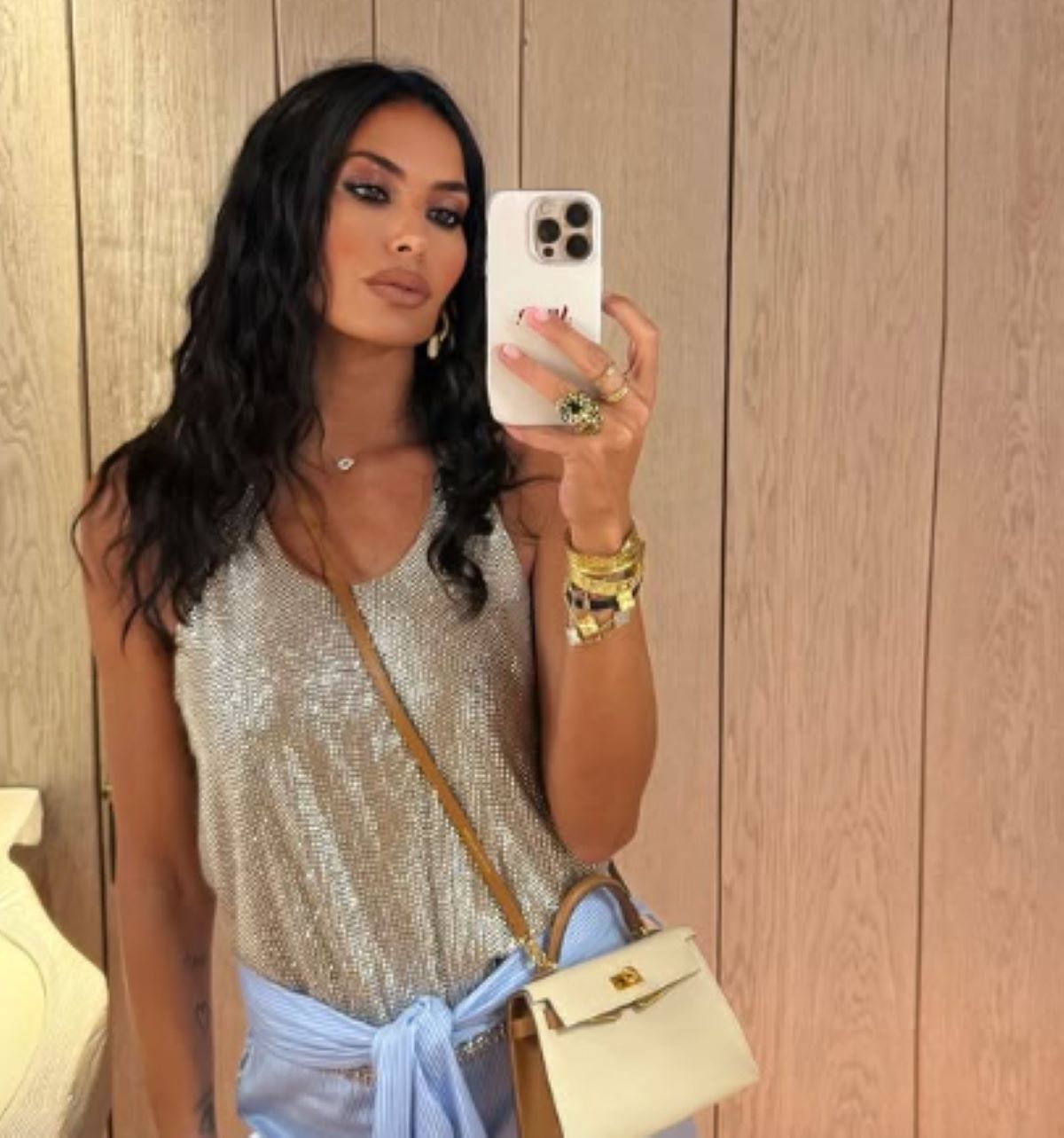 Elisabetta Gregoraci Filgio Polemica