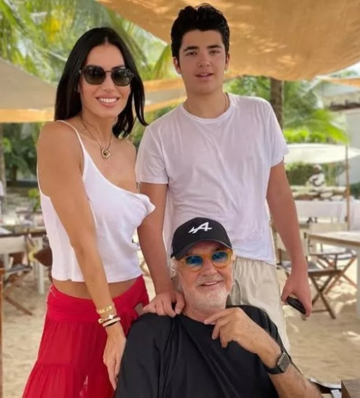 elisabetta gregoraci foto inedite figlio nathan piccolo
