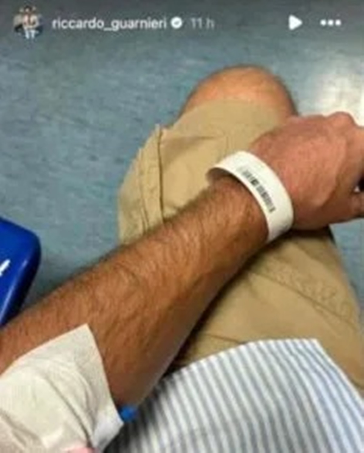 riccardo guarnieri ospedale come sta