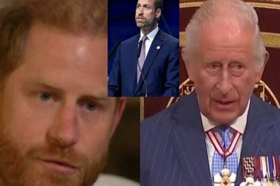 Principe Harry Re Carlo William