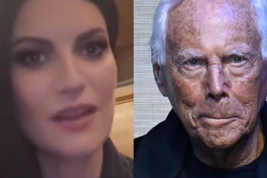Laura Pausini Giorgio Armani
