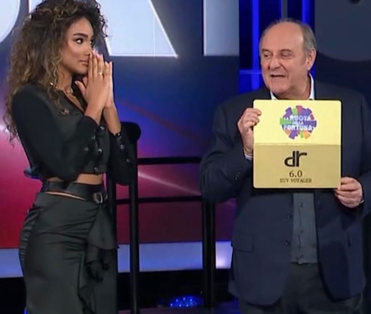 Gerry Scotti La Ruota Della Fortuna