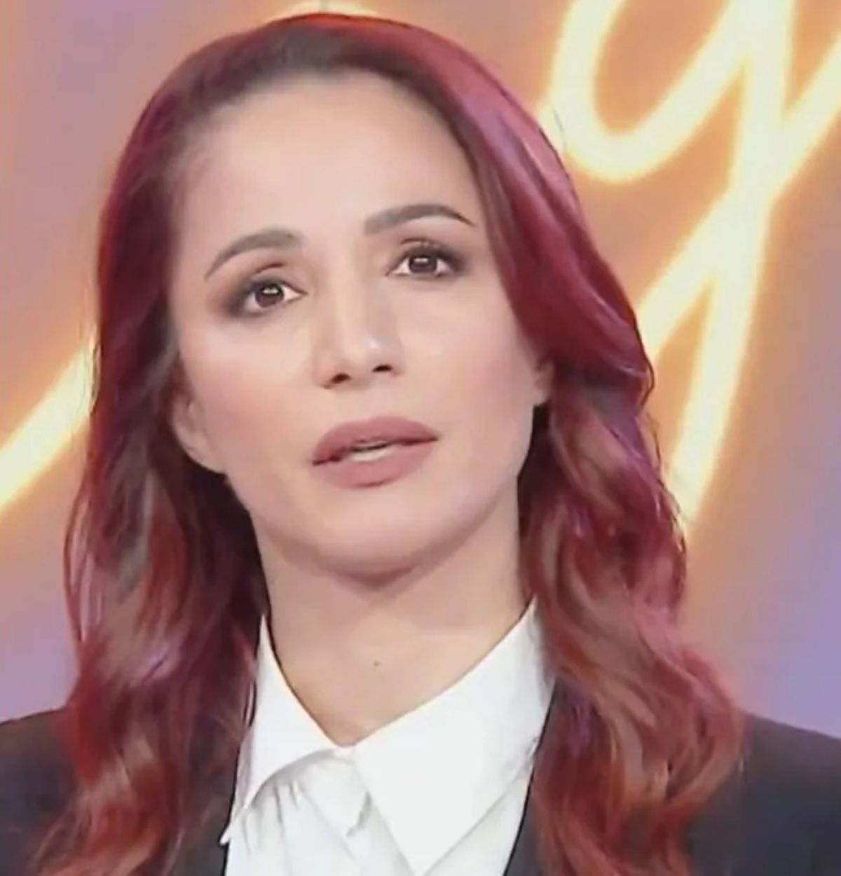 andrea delogu messaggio ritorno tv lutto