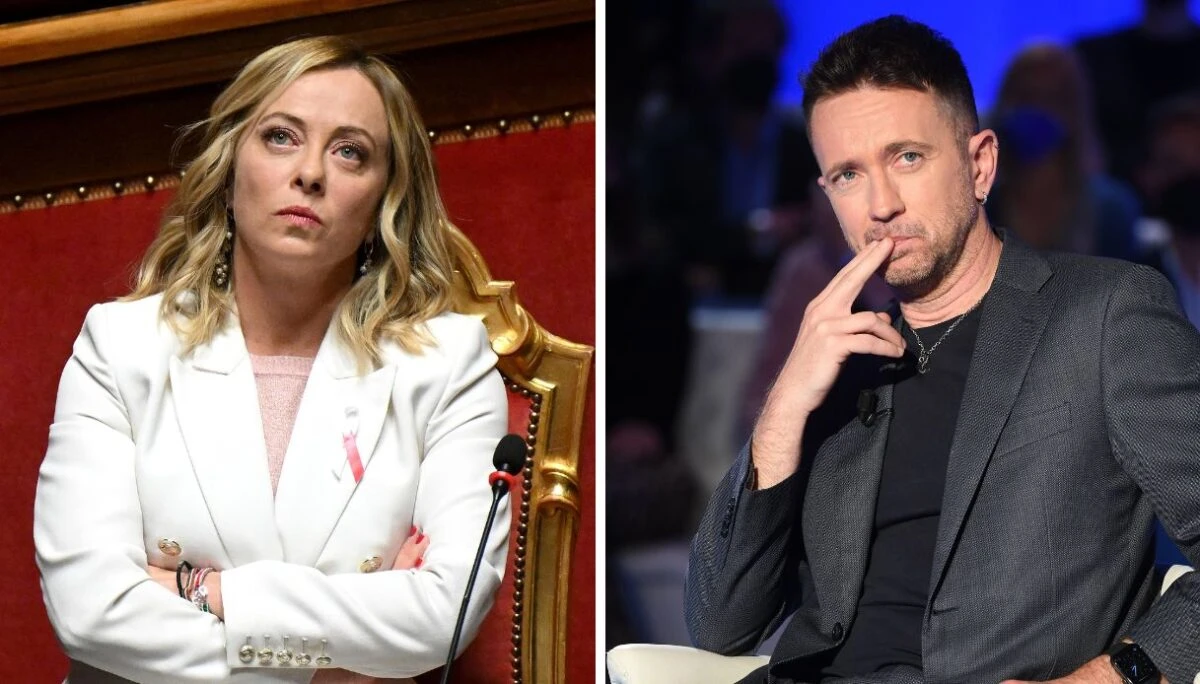 Andrea Scanzi commenta la scena di Giorgia Meloni a Napoli