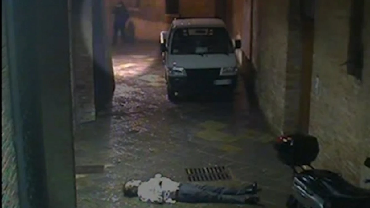 Immagine inchiesta morte David Rossi - vicolo Monte Pio Siena