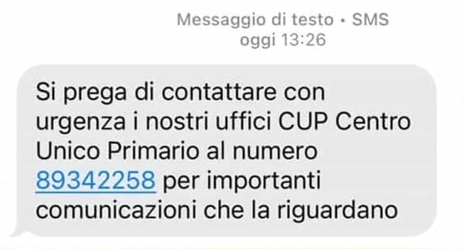 Sms Cup falso: come riconoscerlo