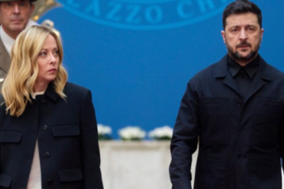 Zelensky Meloni