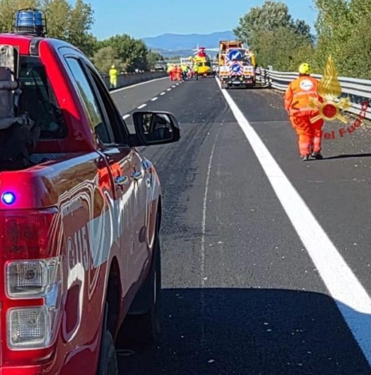 incidente a1 code chilometri
