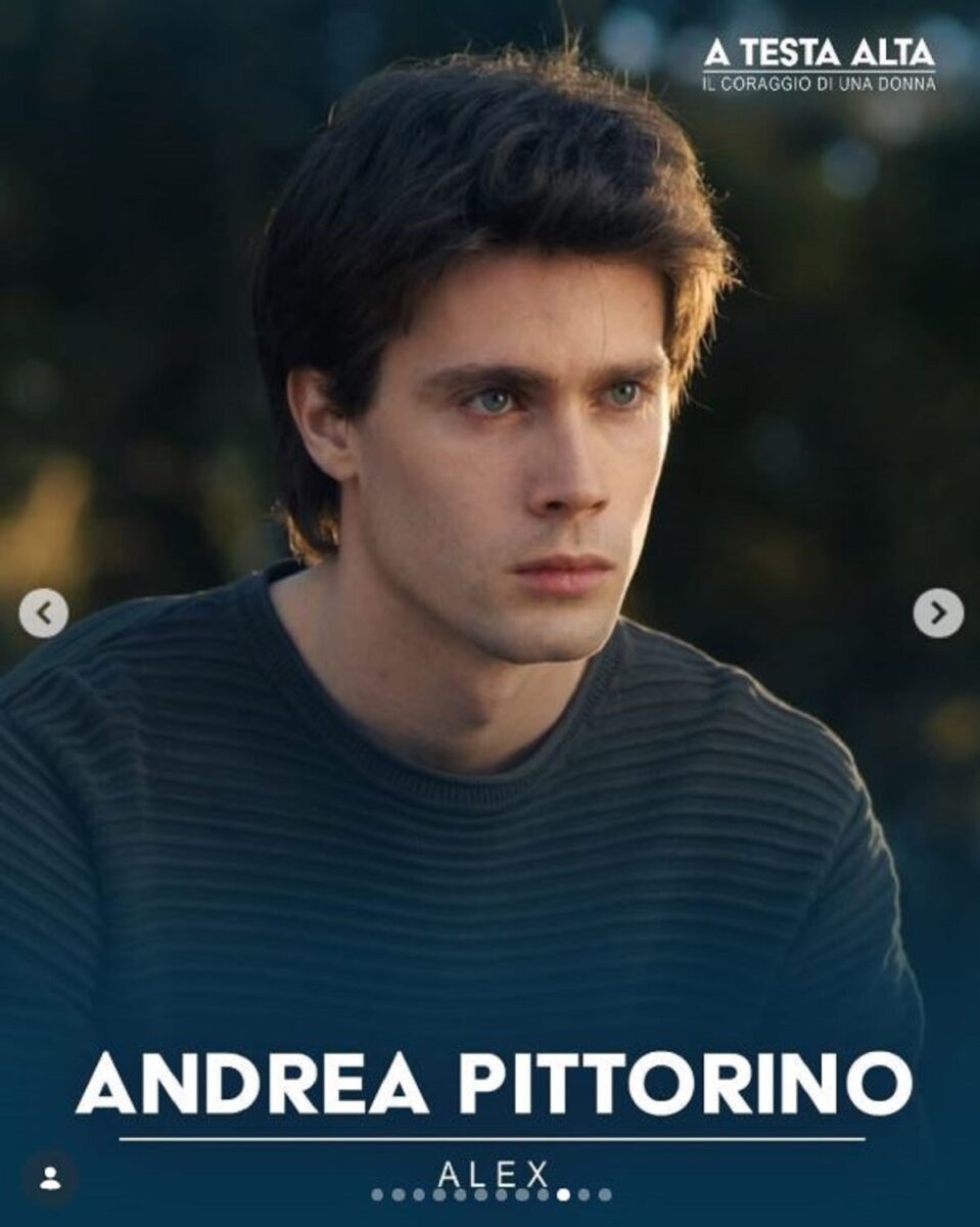 andrea pittorino attore alex morrone a testa alta: età carriera cinema televisione film