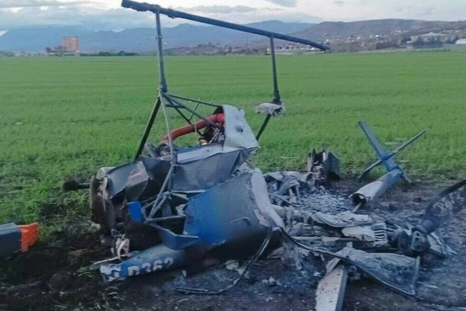 precipita elicottero ultraleggero morto