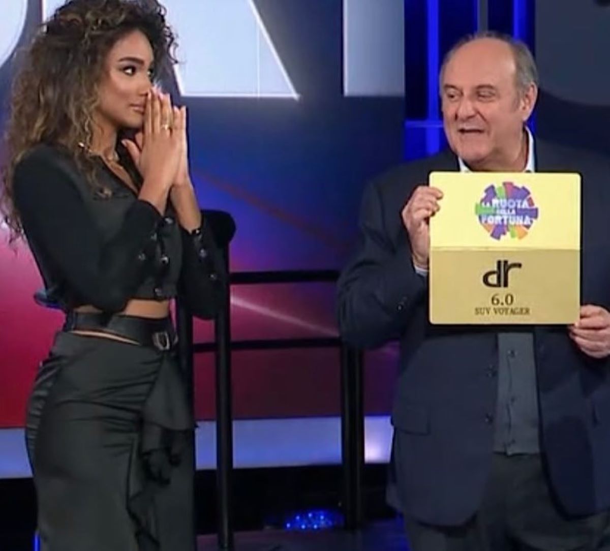Gerry Scotti La ruota della fortuna