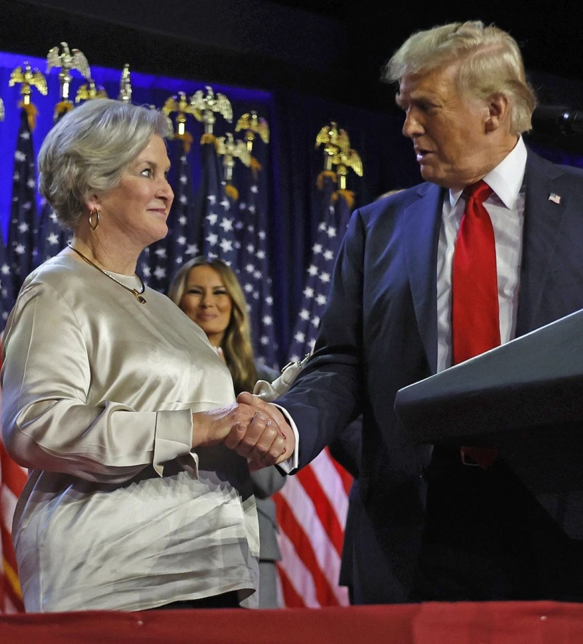 lei ha il cancro annuncio trump