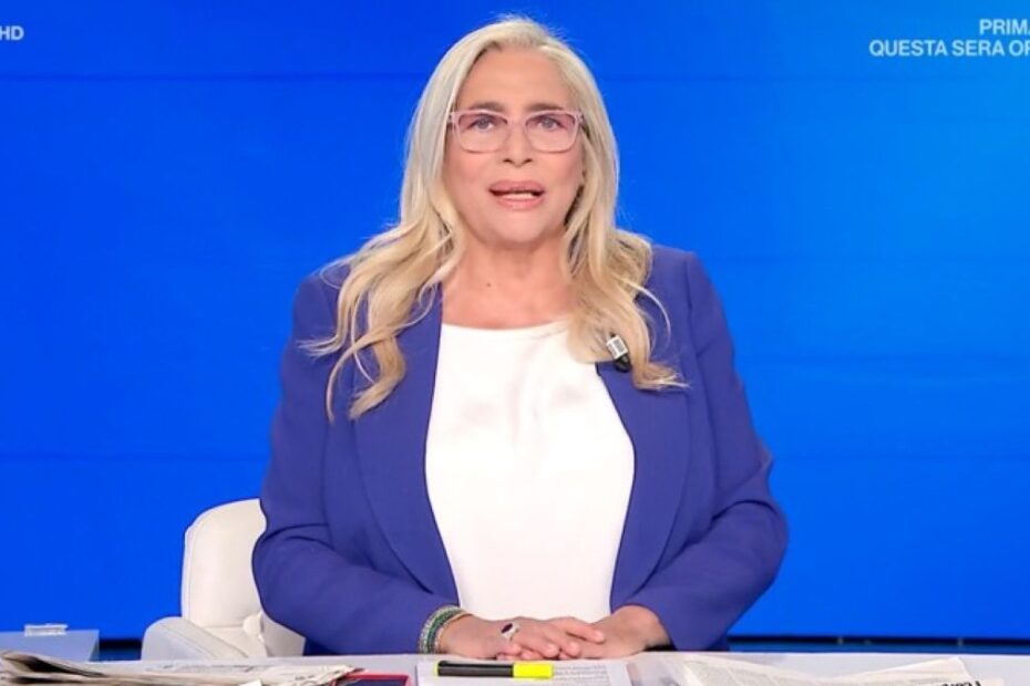 mara venier mamma morta ospite piange