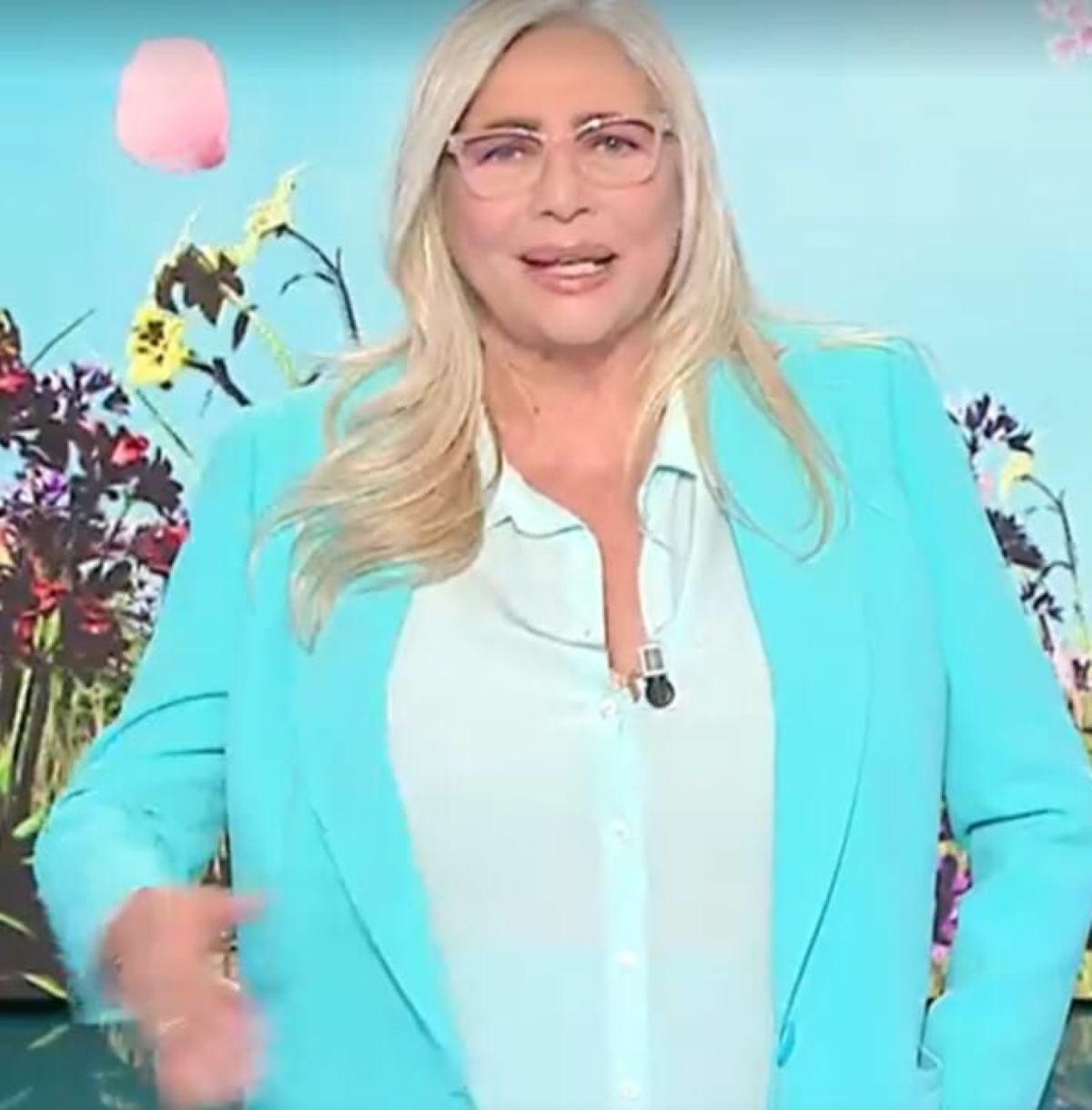mara venier mamma morta ospite piange