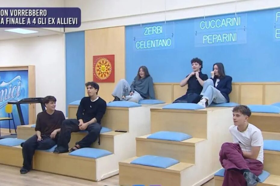 amici 25 chi rischia eliminazione