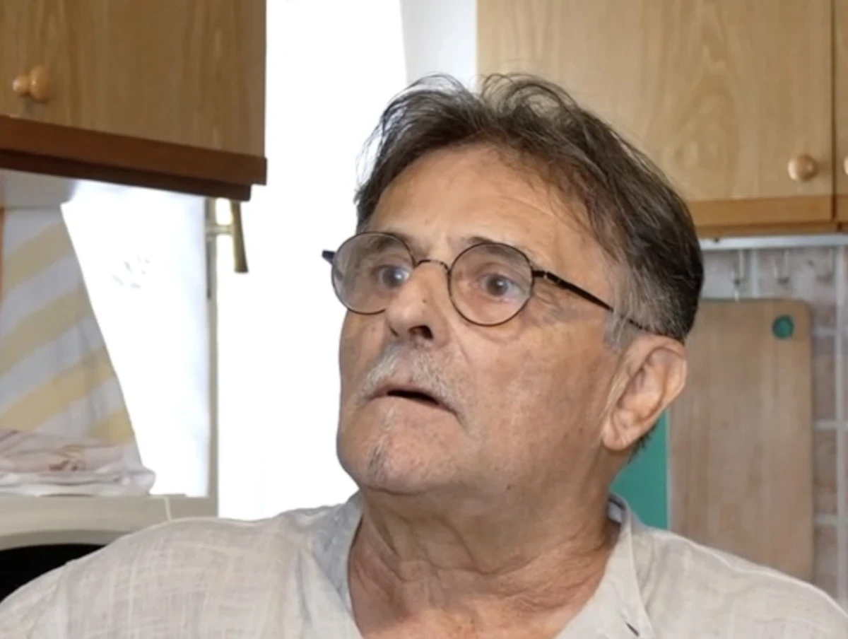 Il padre di Andrea Sempio in una foto diffusa online