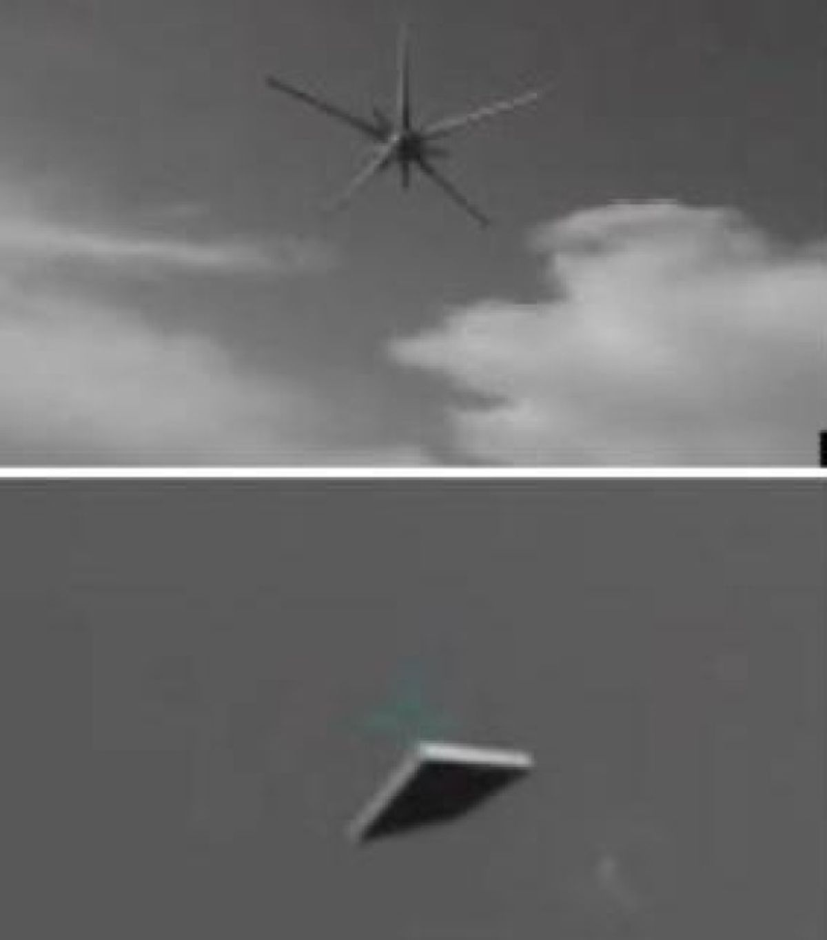 trump pentagono immagini ufo