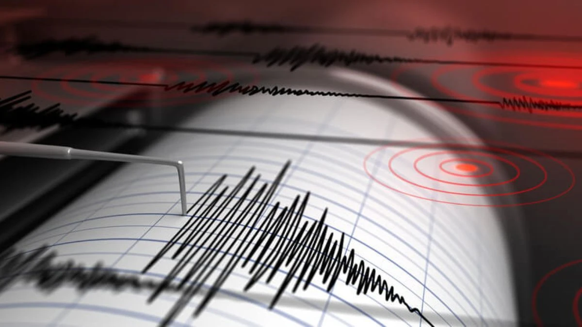 Immagine simbolica di un terremoto e di un’area colpita