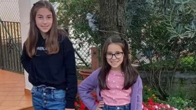 Le due sorelle scomparse da Civitella Alfedena: immagine diffusa durante le ricerche